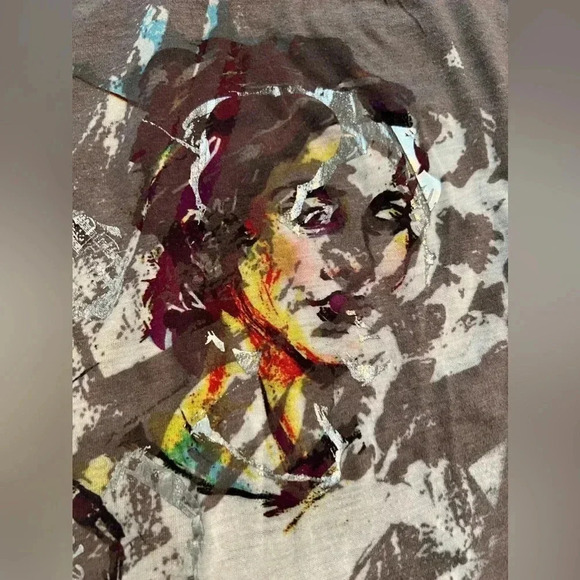 M Line Artwear by Milla | ladies hand painted skirt. Size: S. - Picture 5 of 16